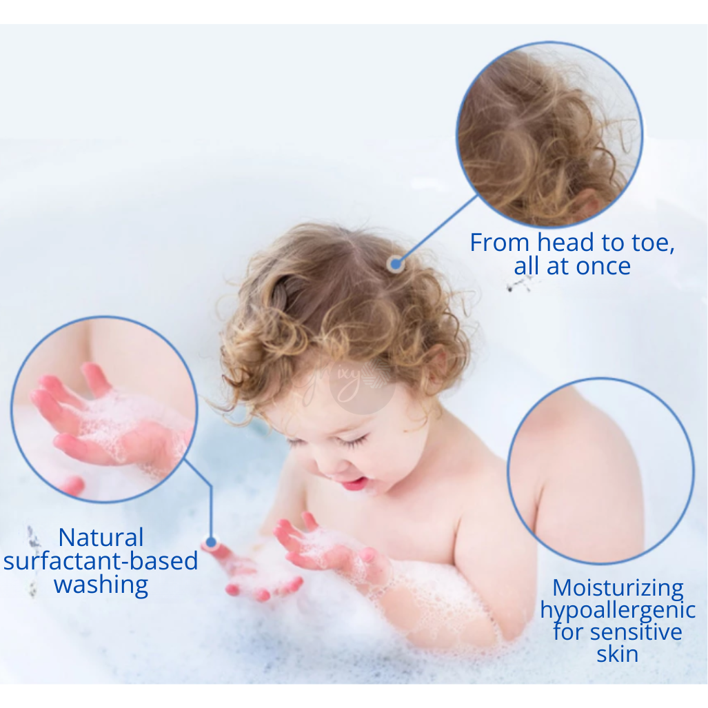 Milk Baobab Gentle Nourishing Baby Wash 500ml: Korean-Made Ultra-Gentle Care for Newborns & Sensitive Skin—Perfect for Head-to-Toe Cleansing!