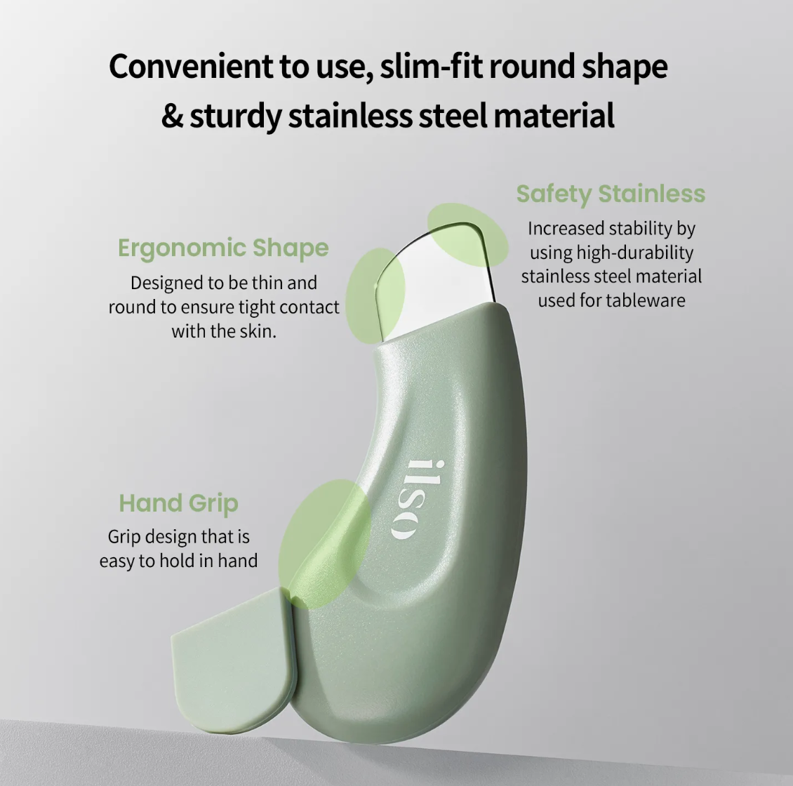 ilso Deep Clean Master Blackhead & Impurity Remover Tool – Effortlessly Eliminate Blackheads, Dead Skin Cells, Sebum & Impurities for Smooth, Clear Skin | Compatible with Nose Packs, Wash-Off Packs & More for Deep Cleansing